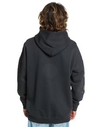 dunkelblauer Pullover mit einem Kapuze von Quiksilver