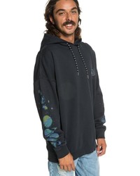 dunkelblauer Pullover mit einem Kapuze von Quiksilver