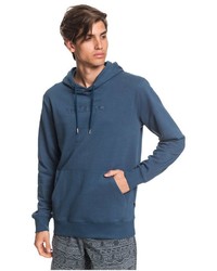 dunkelblauer Pullover mit einem Kapuze von Quiksilver