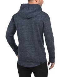 dunkelblauer Pullover mit einem Kapuze von Redefined Rebel