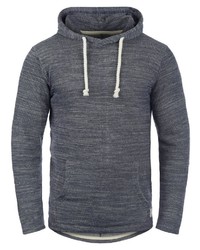 dunkelblauer Pullover mit einem Kapuze von Redefined Rebel