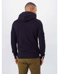 dunkelblauer Pullover mit einem Kapuze von Scotch & Soda