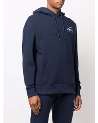 dunkelblauer Pullover mit einem Kapuze von Tommy Jeans