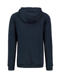 dunkelblauer Pullover mit einem Kapuze von Sky Rebel