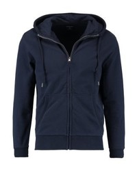 dunkelblauer Pullover mit einem Kapuze von SPRINGFIELD