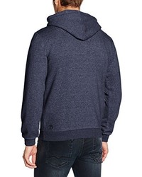 dunkelblauer Pullover mit einem Kapuze von Tom Tailor Denim