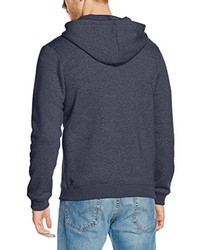 dunkelblauer Pullover mit einem Kapuze von Tom Tailor Denim