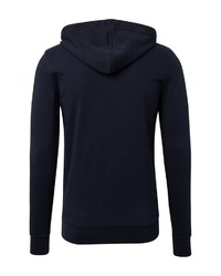 dunkelblauer Pullover mit einem Kapuze von Tom Tailor Denim