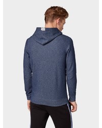 dunkelblauer Pullover mit einem Kapuze von Tom Tailor Denim