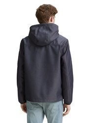dunkelblauer Pullover mit einem Kapuze von Tom Tailor