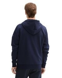 dunkelblauer Pullover mit einem Kapuze von Tom Tailor