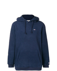 dunkelblauer Pullover mit einem Kapuze von Tommy Jeans