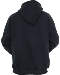 dunkelblauer Pullover mit einem Kapuze von Urban Classics