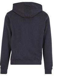 dunkelblauer Pullover mit einem Kapuze von Urban Classics