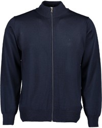 dunkelblauer Pullover mit einem Reißverschluß von Blue Seven