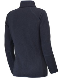 dunkelblauer Pullover mit einem Reißverschluß von Columbia