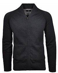 dunkelblauer Pullover mit einem Reißverschluß von RAGMAN