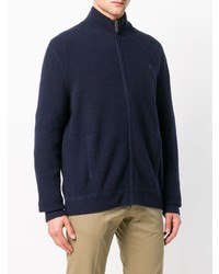 dunkelblauer Pullover mit einem Reißverschluß von Polo Ralph Lauren