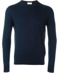 dunkelblauer Pullover mit einem Rundhalsausschnitt von Ballantyne