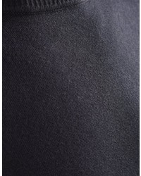 dunkelblauer Pullover mit einem Rundhalsausschnitt von Bexleys man
