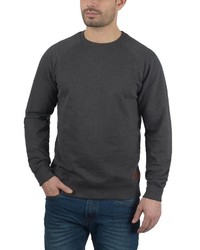 dunkelblauer Pullover mit einem Rundhalsausschnitt von BLEND