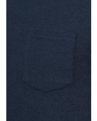 dunkelblauer Pullover mit einem Rundhalsausschnitt von BLEND