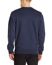 dunkelblauer Pullover mit einem Rundhalsausschnitt von Champion