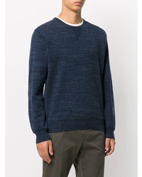 dunkelblauer Pullover mit einem Rundhalsausschnitt von Polo Ralph Lauren