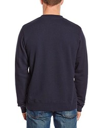 dunkelblauer Pullover mit einem Rundhalsausschnitt von Dickies