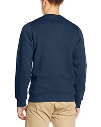 dunkelblauer Pullover mit einem Rundhalsausschnitt von Dickies