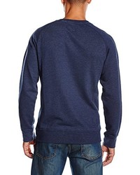 dunkelblauer Pullover mit einem Rundhalsausschnitt von Esprit