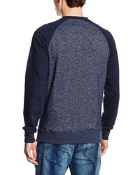 dunkelblauer Pullover mit einem Rundhalsausschnitt von G.S.M. Europe - Billabong