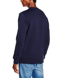 dunkelblauer Pullover mit einem Rundhalsausschnitt von Jack & Jones