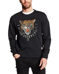 dunkelblauer Pullover mit einem Rundhalsausschnitt von JACK & JONES VINTAGE