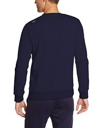 dunkelblauer Pullover mit einem Rundhalsausschnitt von Oxbow