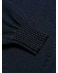 dunkelblauer Pullover mit einem Rundhalsausschnitt von See by Chloe