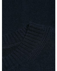 dunkelblauer Pullover mit einem Rundhalsausschnitt von See by Chloe