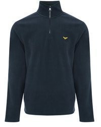 dunkelblauer Pullover mit einem Rundhalsausschnitt von Threadbare