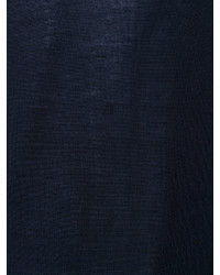 dunkelblauer Pullover mit einem V-Ausschnitt von Paul Smith
