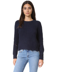 dunkelblauer Pullover von 360 Sweater