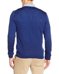 dunkelblauer Pullover von Benetton