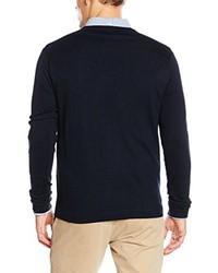 dunkelblauer Pullover von Benetton