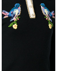 dunkelblauer Pullover von Gucci