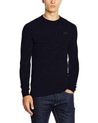 dunkelblauer Pullover von Born Rich