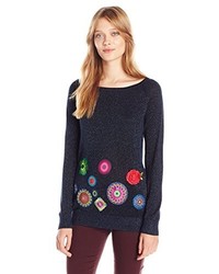 dunkelblauer Pullover von Desigual