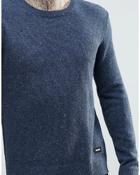 dunkelblauer Pullover von Dr. Denim