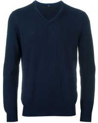dunkelblauer Pullover von Fay