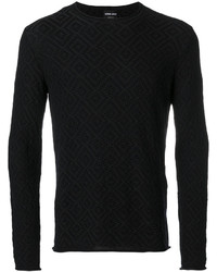 dunkelblauer Pullover von Giorgio Armani