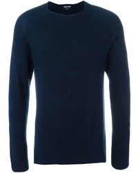 dunkelblauer Pullover von Giorgio Armani