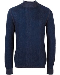 dunkelblauer Pullover von Giorgio Armani